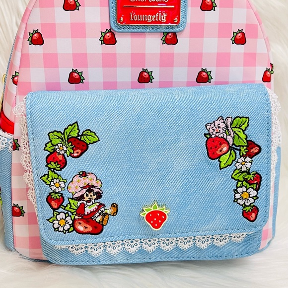 Strawberry Shortcake Mini Backpack - Picture 3 of 6
